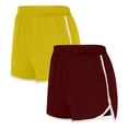 thumbnail image 1 of Daiosportswear 2Pc Women Athletic Shorts Active Running Dolphin Shorts,Shorts for Women, 1 of 2