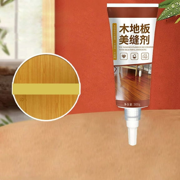 Daiosportswear 300g Wooden Floor Gap Filler,Seam Sealant for Beautiful Stitching,Color Consistent,Easy to Apply,All Wood Floors,Seamless Finish,Floor Maintenance,DIY Friendly,Room Enhancement