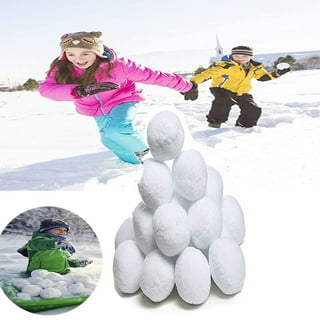 teytoy 3 Indoor Snowball for Kids Snow Fight, 12 Plush Snowmen Balls with  Bag for Kids Adults Indoor Outdoor Play Snowball Game, Fake Snowballs Toy