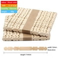 thumbnail image 1 of Daiosportswear 50 Pcs Ice Cream Sticks Popsicle Sticks,Natural Wood Rounded Edges Easy to Use,DIY Sticks for Dessert Making Classroom Party Crafts Home Decoration Kids Teachers, 1 of 2
