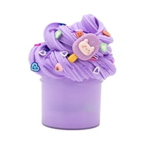 Daiosportswear 70ml Furry Cloud Butters Slimes Clays Toy Non Settling with Accessories DIY Noodles Stretchy Slimes for Creatives Crafts for Christmas gift