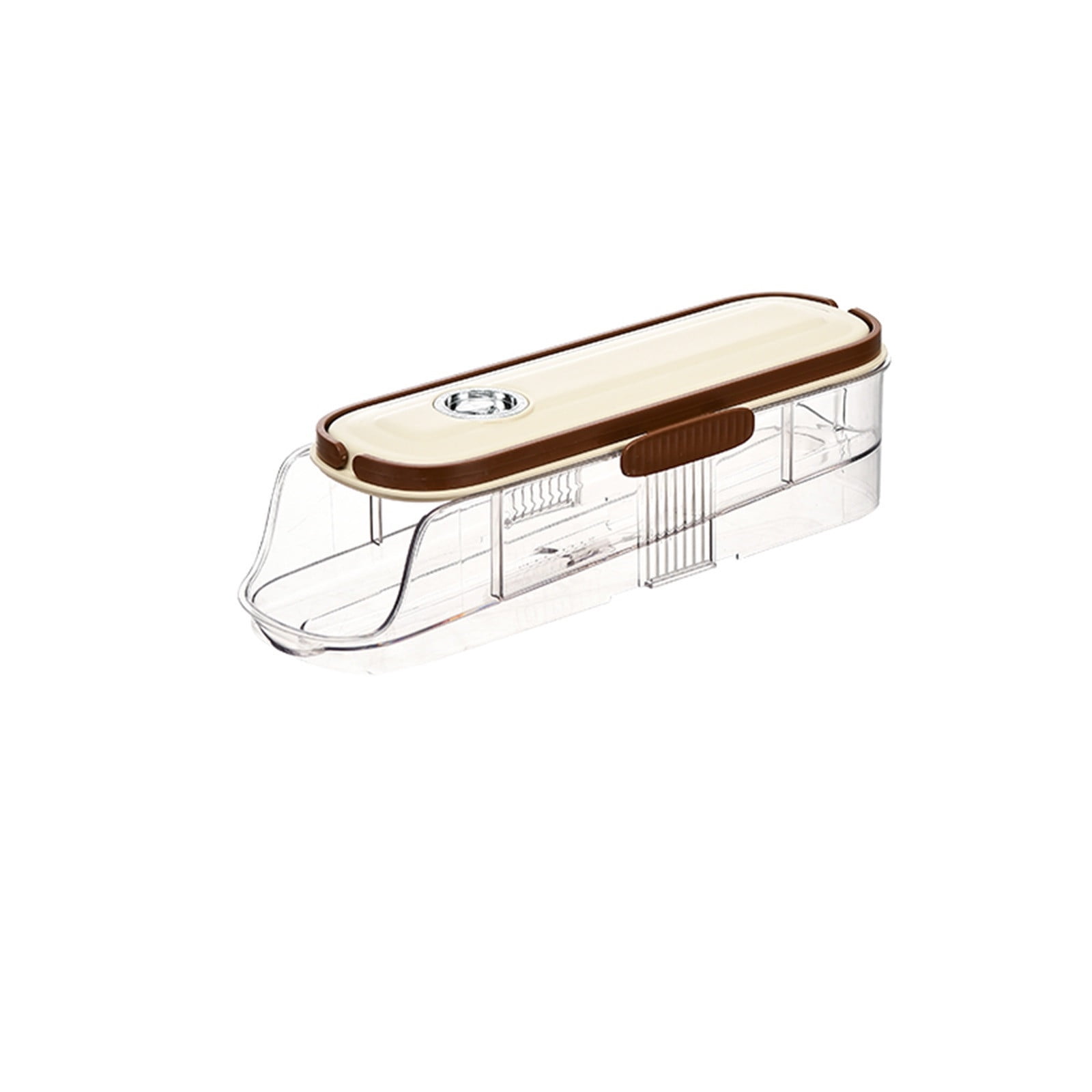 Daiosportswear Adjustable Refrigerator Door Rolling Rack, Stackable Egg ...