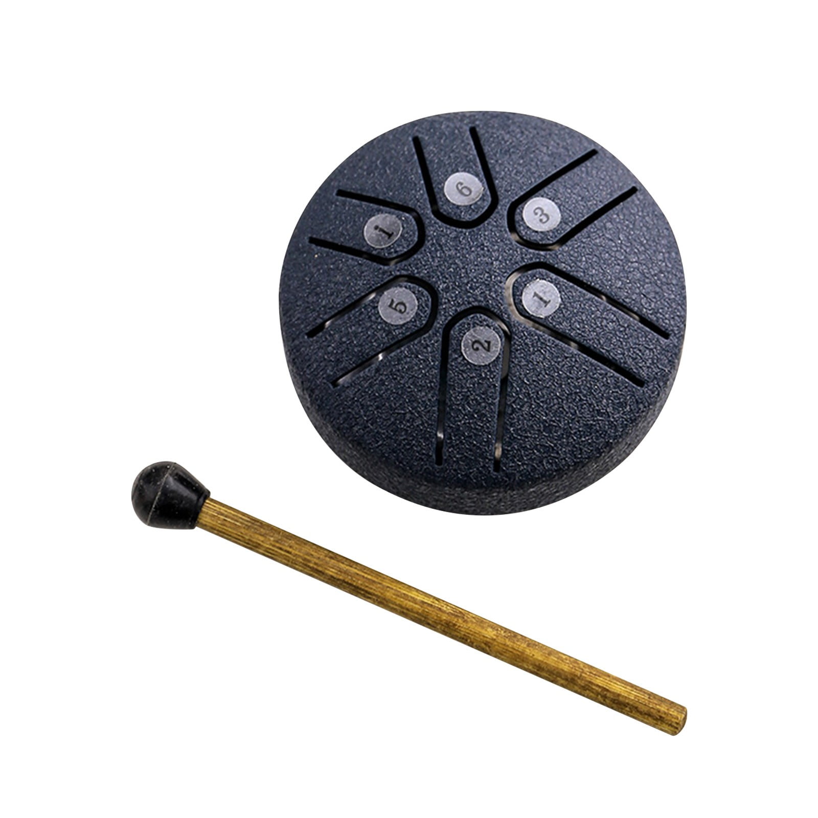 Steel Tongue Drum 6 Inch 8 Notes Hand Drums with Bag Sticks Music Book,  Sound Healing Instruments for Musical Education Entertainment Meditation  Yoga