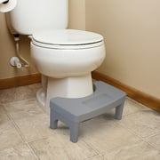 Daiosportswear Bathroom Stool Toilet Stool Footstool Toilet Squatting Toilet Squatting Booster Artifacts Toilet Bathroom Footrest Footrest Potty Stool Pad Footstool