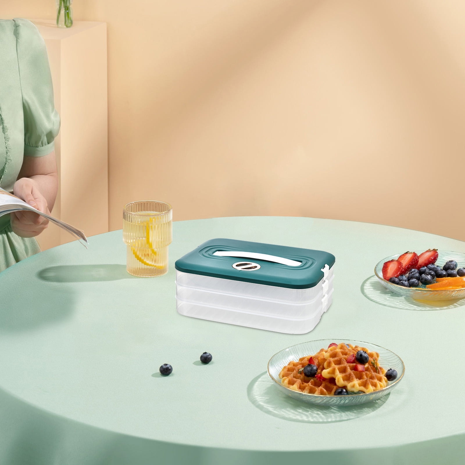 Daiosportswear Black or Friday Deals Refrigerator Organizer Bins