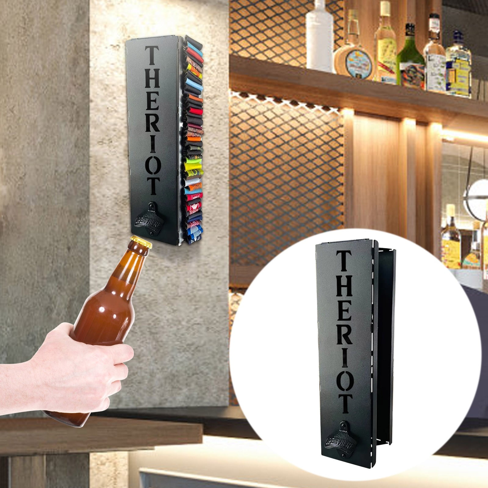 Daiosportswear Custom Can Cooler Holder with Bottle Opener，Beer