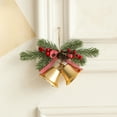 thumbnail image 1 of Daiosportswear Christmas Bells,Ornaments,Metal,Wrought Iron,Crisp Sound,Festive Ambiance,Christmas Tree Decor,for Door/Window/Wall,Holiday Decoration,Home Decor,for Christmas,Durable,Easy to Hang, 1 of 6