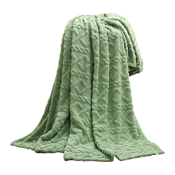 Daiosportswear 70*100cm Super Soft Warm Solid Warm Micro Plush Fleece Blanket Throw Rug Sofa Bedding