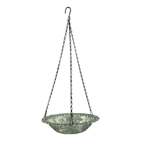 Daiosportswear Bird Baths Feeder Hanging Birdbaths for Outdoors Wildlife Feeder Bird Water,Bird Seed,9.3"
