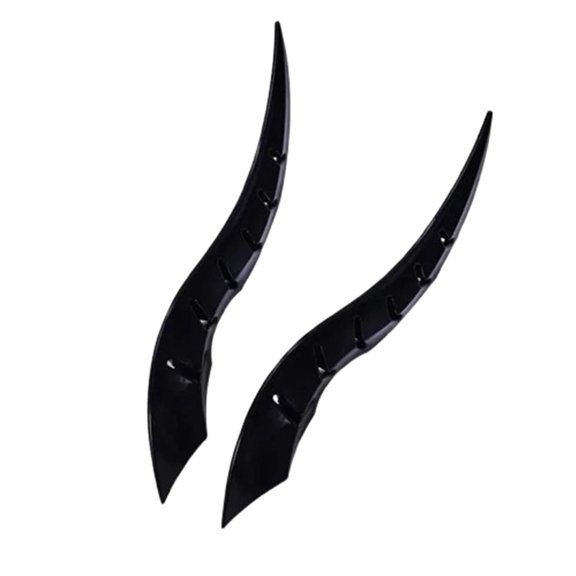 Daiosportswear Customizable Car Roof Horns, Unique Dragon Style Vehicle Mod, Plastic Material, Easy Install, Weather-Resistant, Universal Fit, Car Accessory, Stylish Auto Upgrade