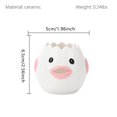 thumbnail image 1 of Daiosportswear Cute Egg Separator, Ceramics Vomiting Chicken Egg Yolk White Separator, Practical Household Small Egg Filter Splitter, Kitchen Gadget Baking Assistant Tool, Dishwasher Safe, 1 of 3