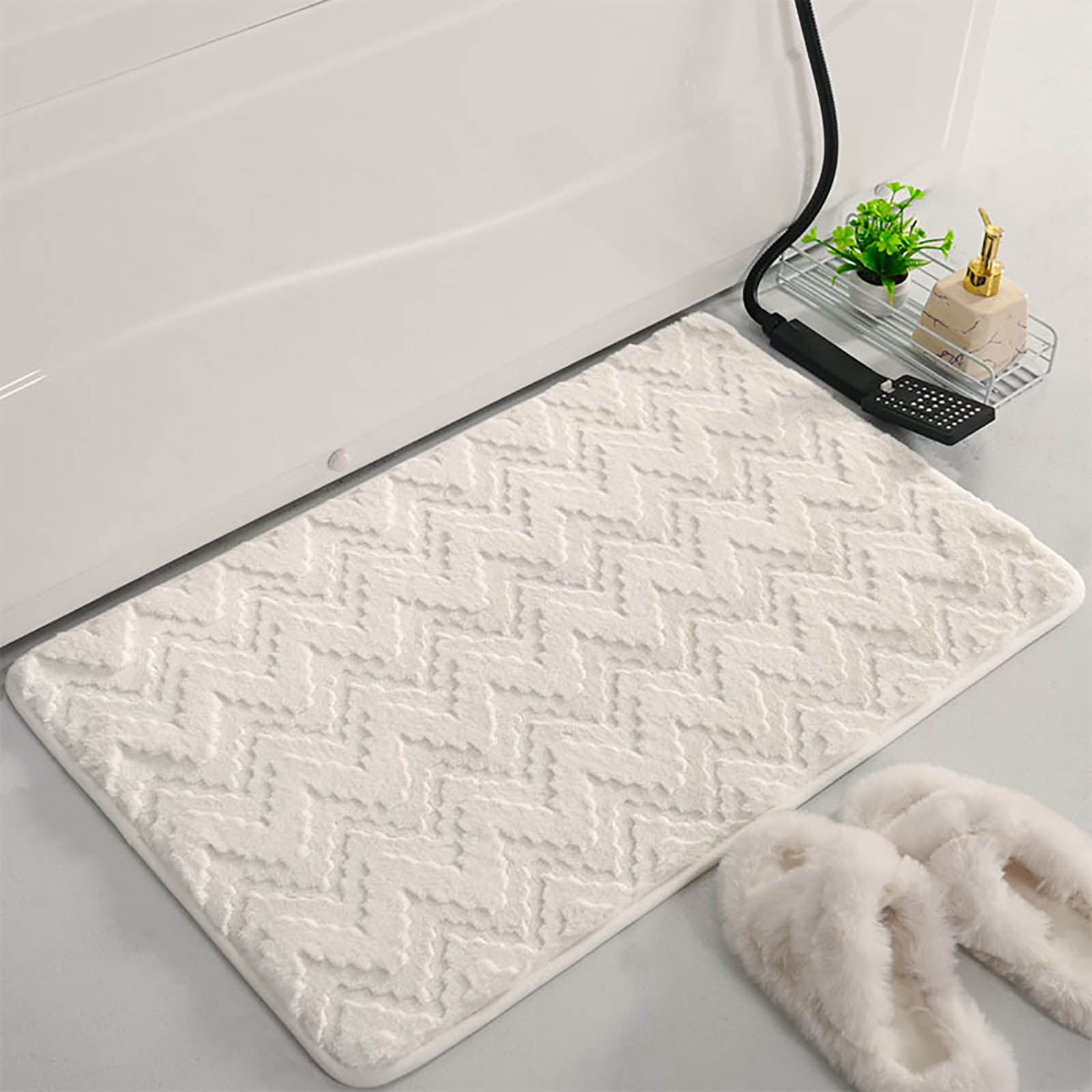 Daiosportswear Fall Decor Imitation Bathroom Absorbent Floor Mat