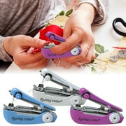 Daiosportswear Handheld Sewing Machine,Mini Sewing Machine, Portable Mini Sewing Machine for Beginners,Mini Handheld Stitching Machine Automatic Feeding Diy Hand Sewer Machine