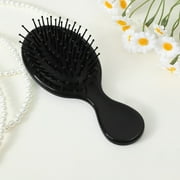 Daiosportswear Mini Hairbrush,Kids Travel Detangling Brush,5.3x2.2in,ABS,Soft Bristles,Non-slip Handle,for Wet/Dry Hair,All Types,Smoothing Knots,Gift Idea,Easy to Carry