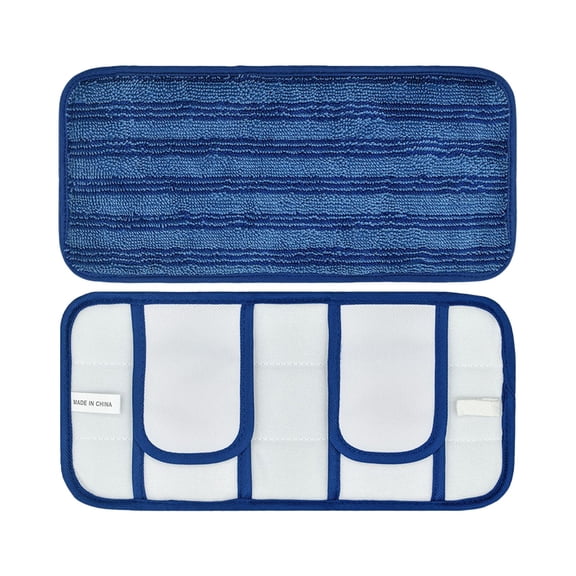Daiosportswear Premium Washable Microfiber Mop Replacement Head, Fine Material, Reusable & Eco-Friendly, Enhances Cleaning Power, Allergy-Friendly, Fits Standard Mops, Easy Maintenance, 18x6in