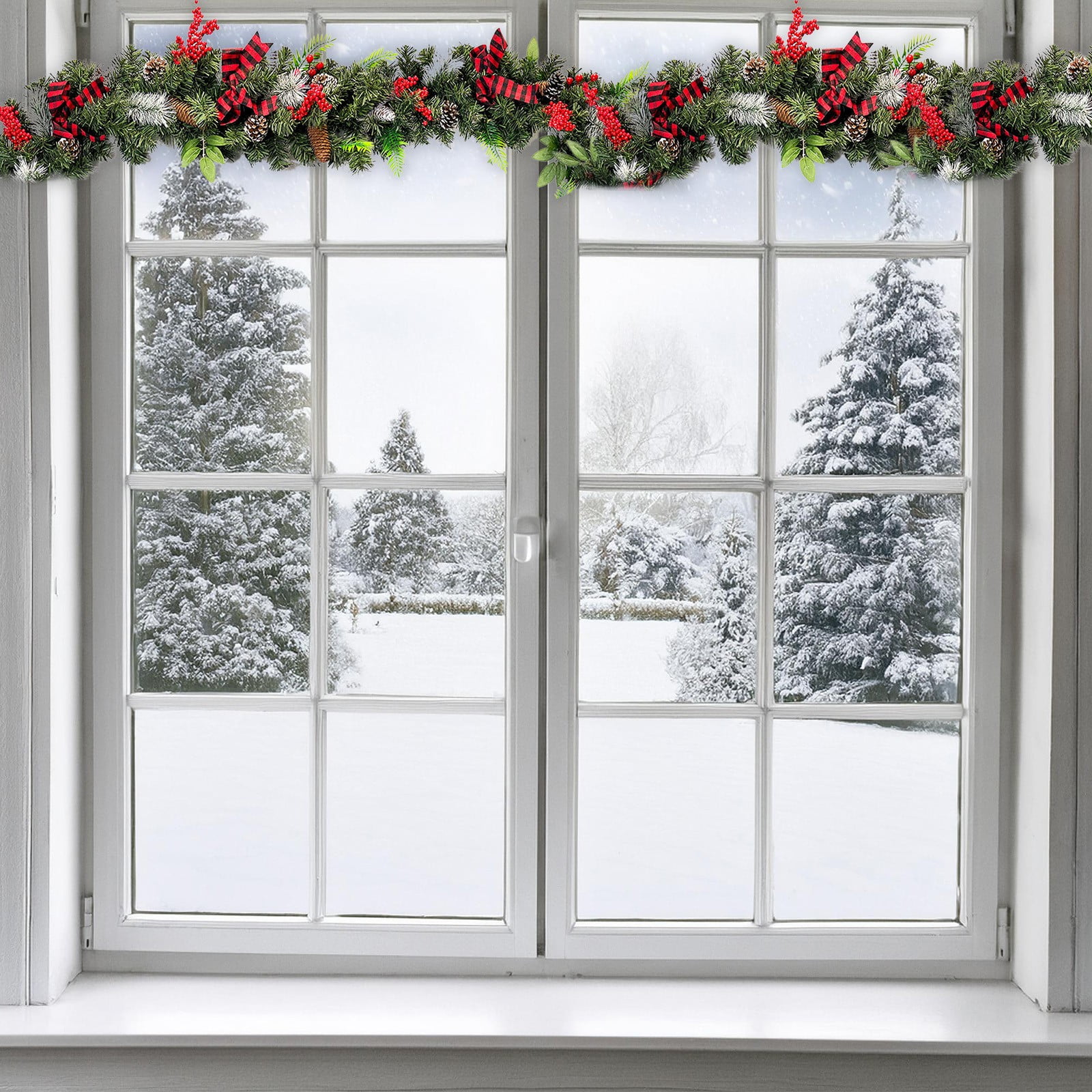 Daiosportswear Prime Day Deals Today 2024 Christmas Pines Wreath Table