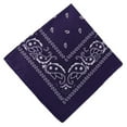 thumbnail image 1 of Daiosportswear Pure Cotton Bandana, Multi-Purpose Square Handkerchief, Face Mask headband for Men and Women Cowboy Bandana Head Scarf Double Sided, 1 of 1