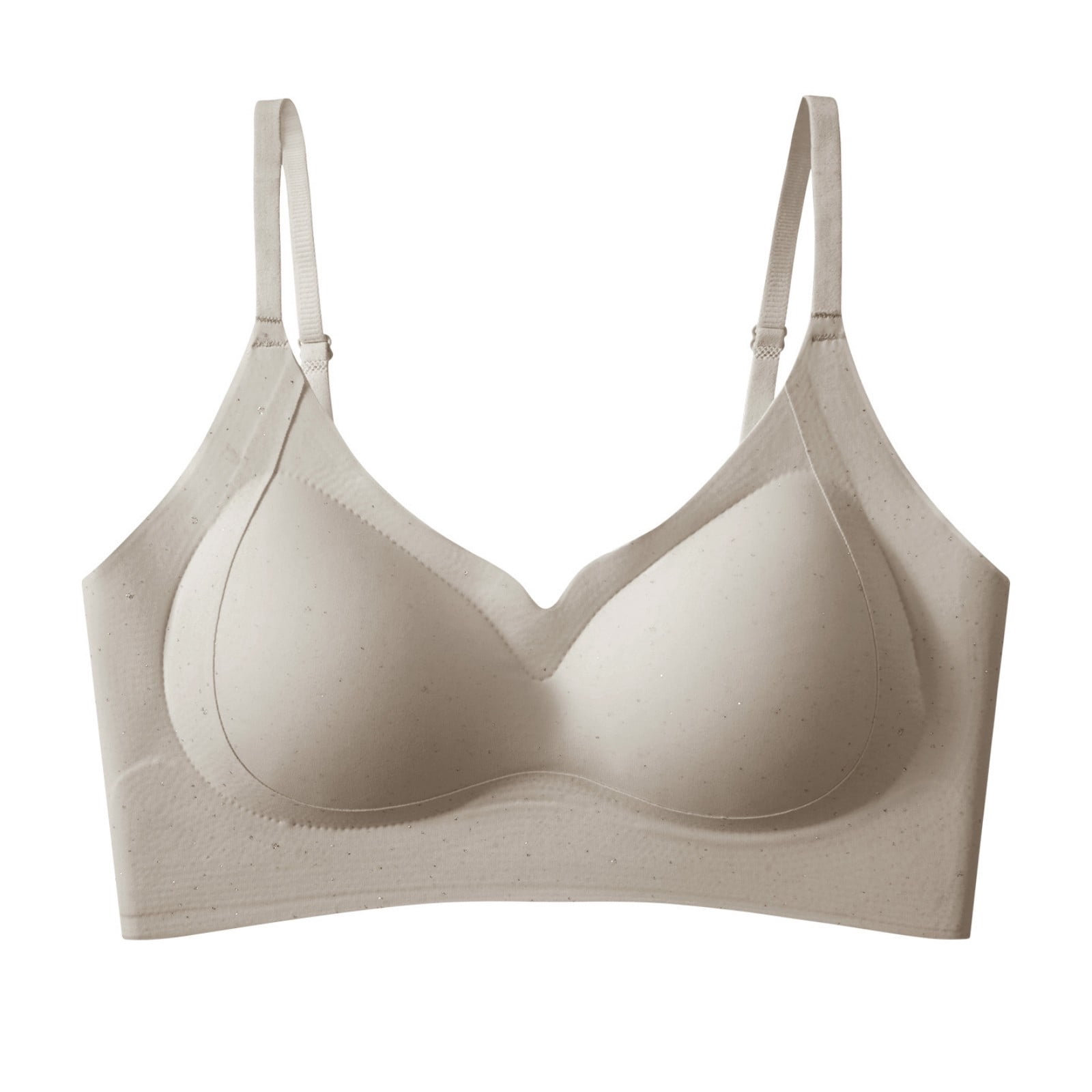 Daiosportswear Seamless No Underwire Bra for Women Comfort Adjustable ...