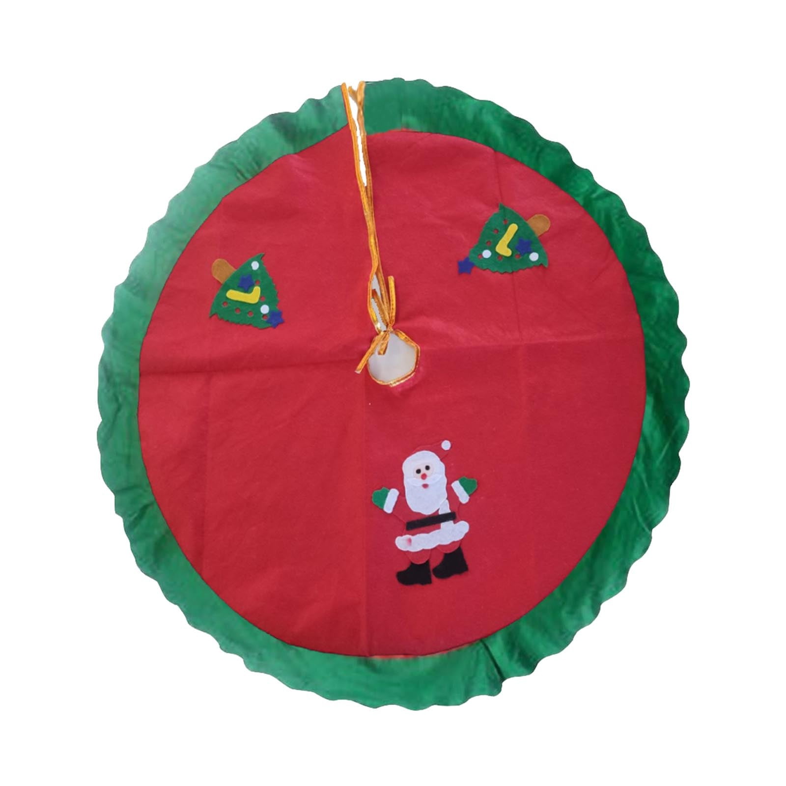Daiosportswear Small Christmas Tree Skirt 90CM Tree Skirt Xmas Tree Mat