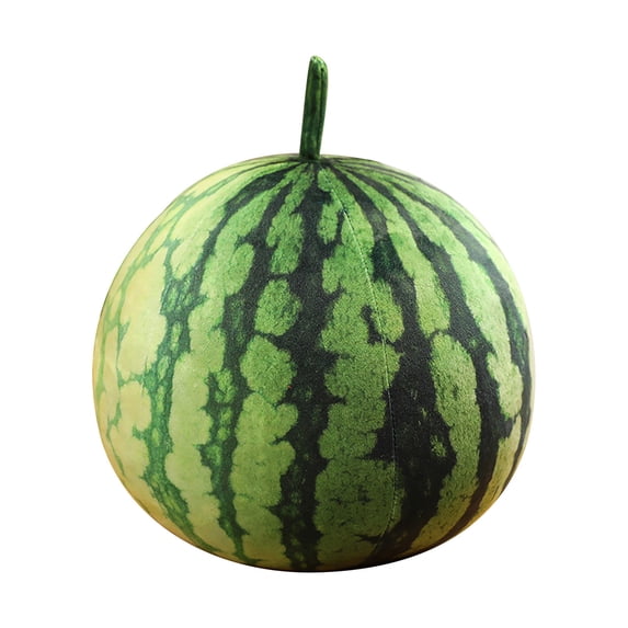 Daiosportswear Toy for Kids Realistic Large Watermelon Pillow Doll - Fruit Model Decor Ideal for Kids' Performances and Gifts