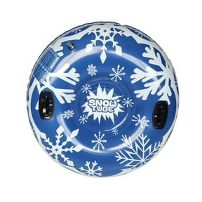 Daiosportswear Toy for Kids Snow Tube for Winter Fun Inflatable 47.2 Inch Heavy Duty Snow Sleds