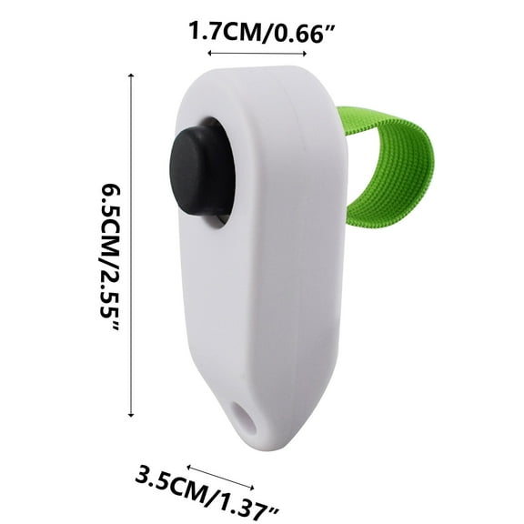 Daiosportswear Training Clicker Training Clicker - Lightweight Easy To Use Pet Training Clicker fors Puppy Birds Horses Behavioral Training