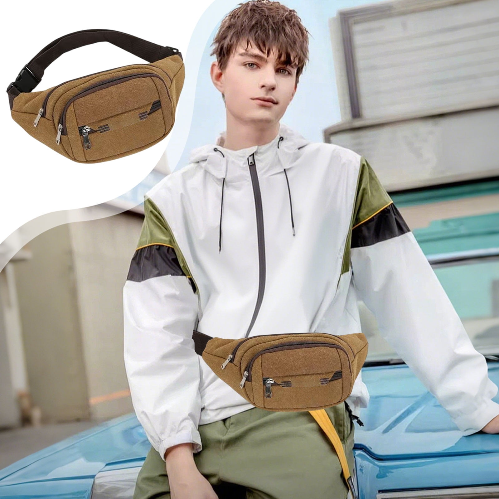 Daiosportswear Travel Shoulder Bag,Lightweight Oxford Crossbody Bag,11 ...