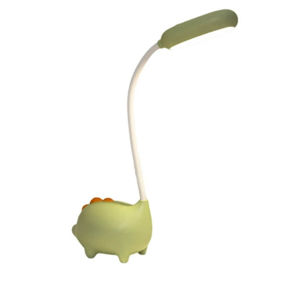 Daiosportswear Unique Dinosaur Desk Lamp LED Night Light for Kids Wireless Charging Student Learning Eye Protection Lamp USB Rechargeable Bedroom Study Room Decoration Lamp