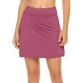 thumbnail image 1 of Daiosportswear Women'S Basic Versatile Stretchy Flared Pleated Mini Short Skater Skirt with Lining Shorts，Shorts for Women, 1 of 4