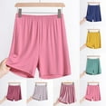 thumbnail image 1 of Daiosportswear Women'S Soft Sleep Pajama Shorts,Shorts for Women Yellow XL(XL), 1 of 6