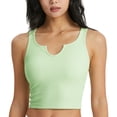 thumbnail image 1 of Daiosportswear Womens Y2K Cutout Tank Tops, Basic Sleeveless Workout Top Summer Going Out Crop Top Green M(M), 1 of 5