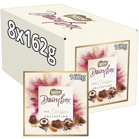 Dairy Box Milk Chocolate Box 162g (pack of 8)