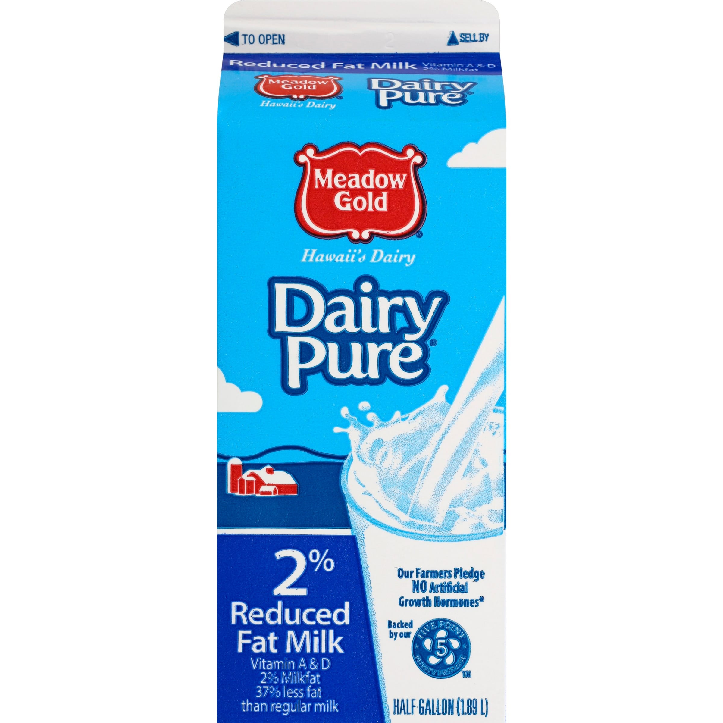 DairyPure 2 Milk Half Gallon