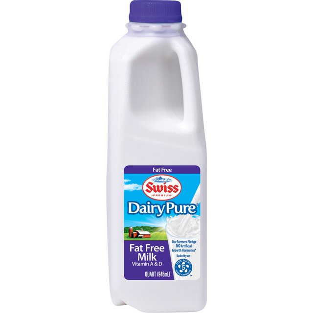 Shop DairyPure Fat Free Milk with Vitamin A and Vitamin D, Skim Milk