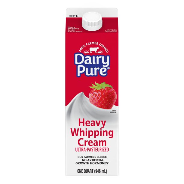 DairyPure Heavy Whipping Cream UltraPasteurized Quart