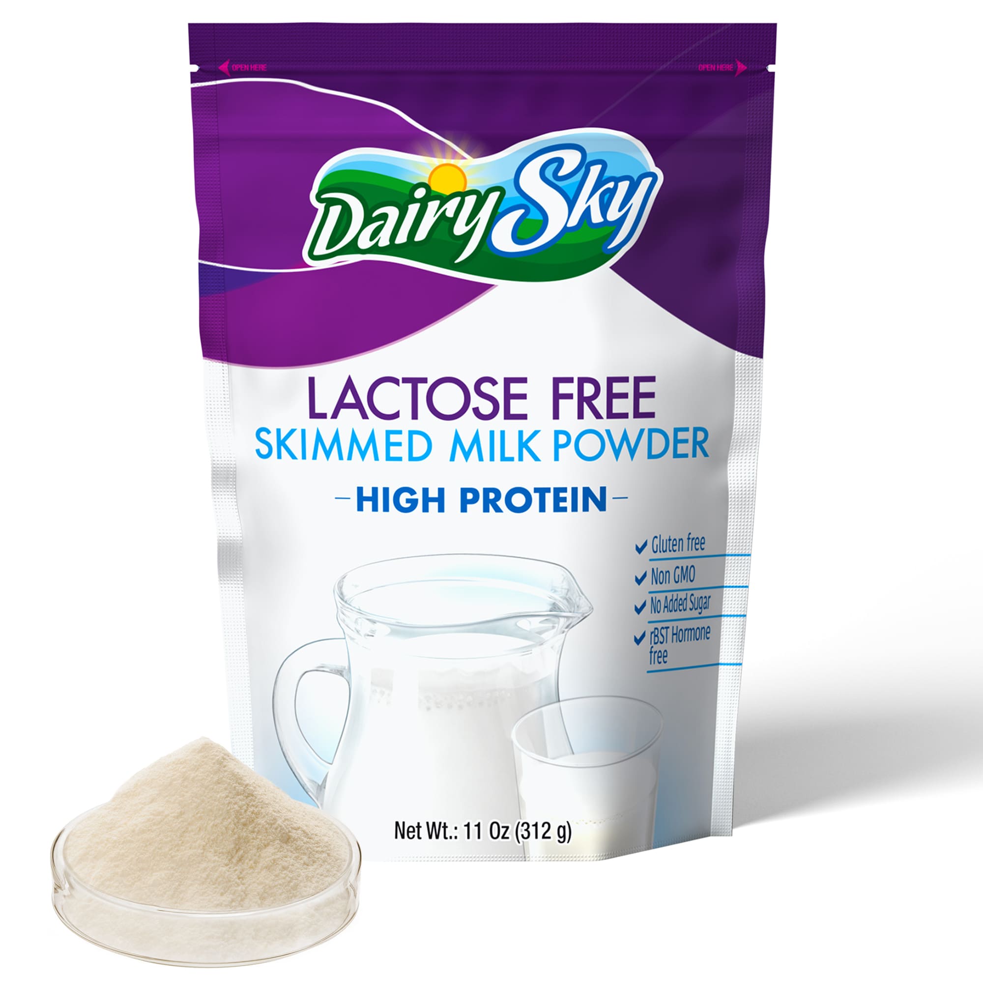 Great Value Lactose Free 2 Reduced Fat Milk, Half Gallon, 64 fl oz