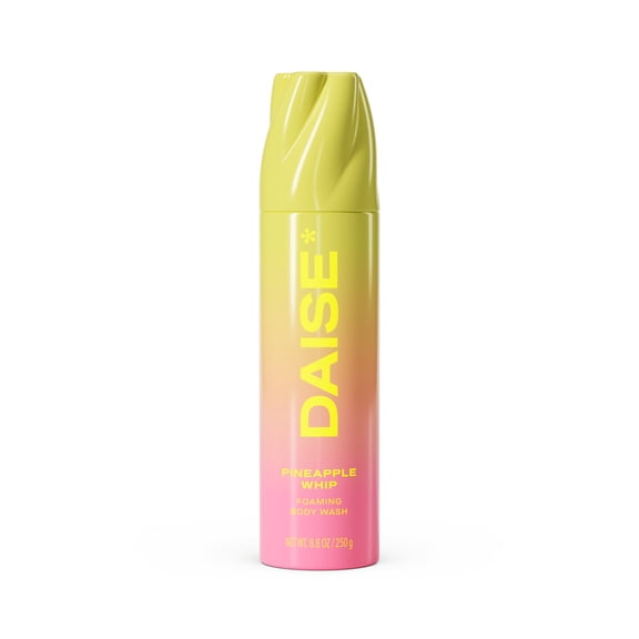 DAISE Foaming Body Wash in Pineapple Whip, Ultra Hydrating for Skin, 8.8 oz/250 g