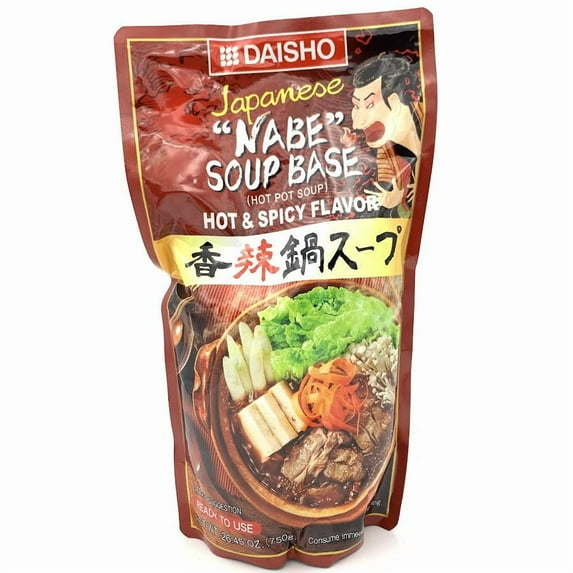 Daisho Nabe Soup Base -Hot & Spicy Flavor 26.45oz/750g