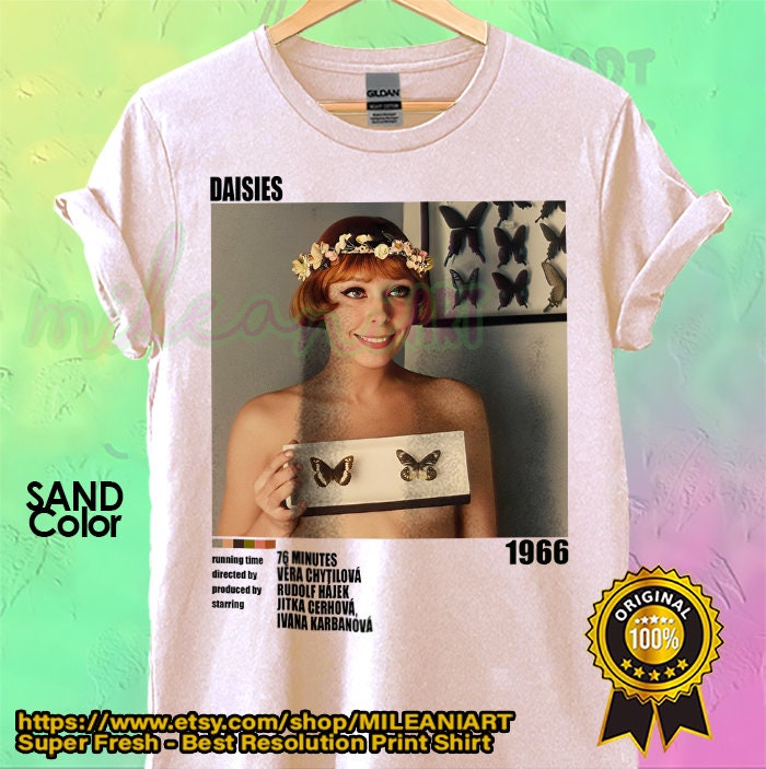 Daisies 1966 Movie Shirt Retro Movie Poster Vintage TShirt Cult