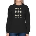 thumbnail image 1 of Daisies And Life Sweatshirt Women -Smartprints Designs, Female XX-Large, 1 of 4