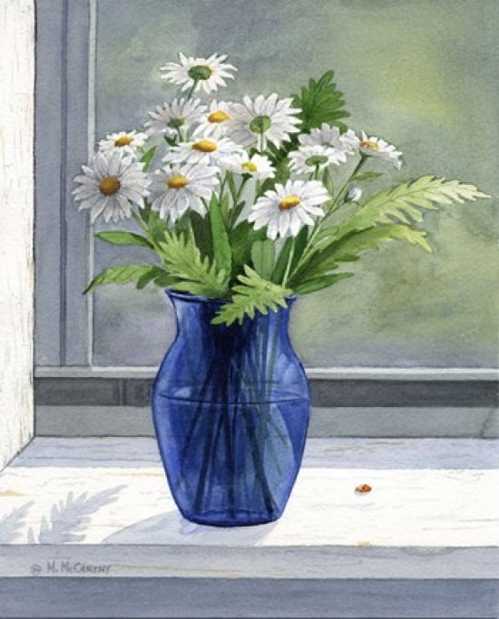 Daisies Canvas Art - Maureen Mccarthy (16 x 20)