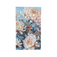 thumbnail image 1 of Daisies Flowers Art Pattern Decorative Face Wash Cloth 27.5×16in Hand Towels Bathroom Soft Absorbent Kitchen Towel Spring Decorative Dish Hotel Gym Spa, 1 of 5