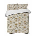Daisies Flowers Quilts Bedding Set Twin Size Spring Summer Idyllic ...