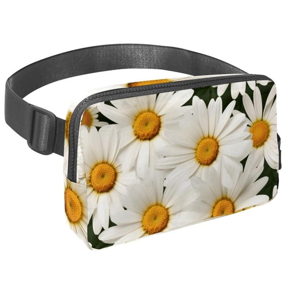Daisies Lightweight Fanny Pack Waist Bag Cross Body Bag with Extension Strap Unisex