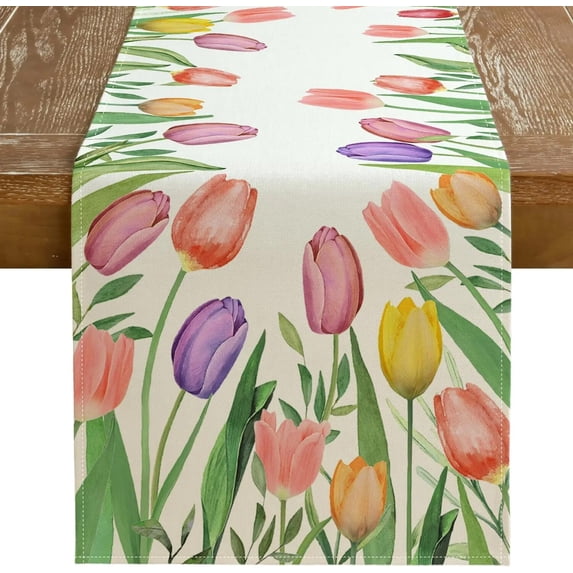 Daisies Style Flower Table Flag Rich Plant Table Runner Family Kitchen Living Room Hotel Tables Chic And Romantic Wedding r