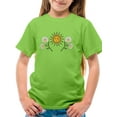 thumbnail image 1 of Daisies, Sun And Moon Art T-Shirt Juniors -Image by Shutterstock,  x-Large, 1 of 4