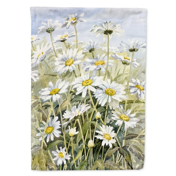 Daisies by Bettie Cheesman House Flag