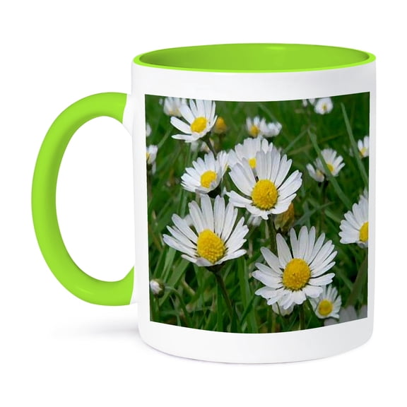 Daisy Mug 11oz Two-Tone Green