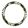 thumbnail image 1 of Daisy 14.5 Inch Printing PVC Leather Car Wheel Covers Steering Wheel Covers Auto Accessories, 1 of 6