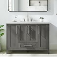 thumbnail image 1 of BridgePoint Home Daisy 48" Single Sink Bathroom Vanity in Grey with White Stone Top, 1 of 17